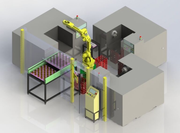 Robotic machine tending manufacturers solutions in delhi Robotics