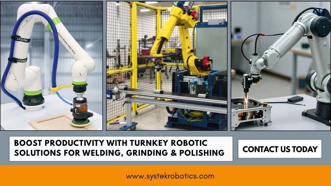 Boost Productivity with Turnkey Robotic Solutions for Welding, Grinding ...