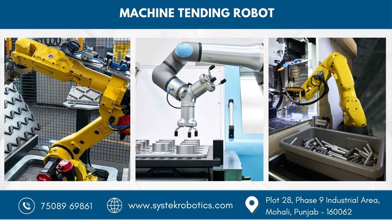 machine tending robot